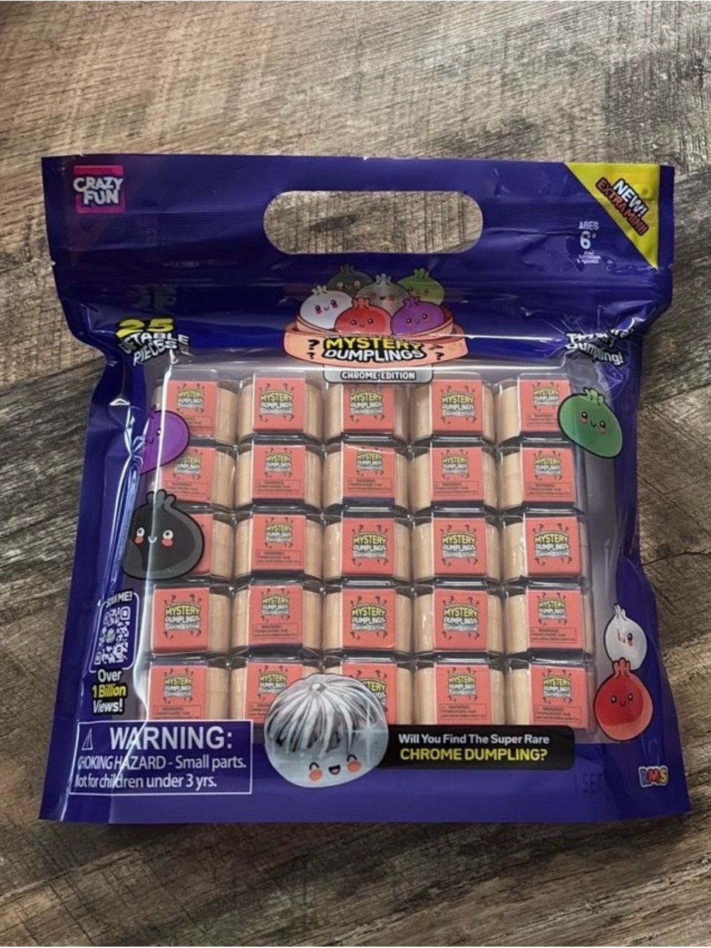 Chrome Edition Collectible Toy Set - Purple